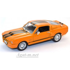 Масштабная модель Ford Mustang Shelby GT500 1967г., оранжевый